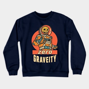 Fun Halloween Vintage Space Race Zero Graveity Crewneck Sweatshirt